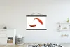MuchoWow® Textilposter Koi-Karpfen vor einem weißen Produktbild-Vorschau 2