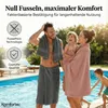 Komfortec 8er Handtuch Set aus 100% Baumwolle, 4 Badetücher Produktbild-Vorschau 7