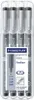 STAEDTLER Pigmentliner schwarz 4er Etui Produktbild-Vorschau 3