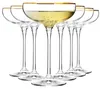 KROSNO Harmony Champagner- und Proseccogläser Złoty GOLD Produktbild-Vorschau 1