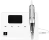 A white electric nail file machine with a silver handpiece is shown against a white background. Náhled obrázku produktu