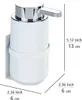 Wand Seifenspender Woya, Weiß Produktbild-Vorschau 5