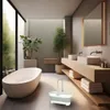 Skládací kbelík na mop s rukojetí - obdélníkový design Náhled obrázku produktu 10
