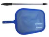 A pool skimmer net and its handle are displayed against a white background. Produktbild-Vorschau