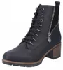 Rieker Damen Schnürstiefeletten Schwarz Synthetik Größe: 39 Produktbild-Vorschau 20