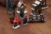 LED Weihnachtsdorf - 25- teilig - Beleuchtetes Winter Dorf Produktbild-Vorschau 3
