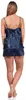 Damen Satin Nachtwäsche Pyjama Set Shorty mit Spitze; Produktbild-Vorschau 6