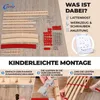 Coemo Lattenrost "RUBY" 90x200 cm Kopfteil Härtegrad Produktbild-Vorschau 4