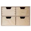 Creative Deco Drewniany organizer 4 szufladki | 28.5x20x19 Podgląd zdjęcia produktu 4