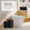6St Badset Badezimmer zubehör Badaccessoires set Produktbild-Vorschau 3