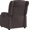 vidaXL Relaxsessel Dunkelbraun Stoff Produktbild-Vorschau 3