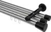 Interdeco Innenlaufstange / Gardinenstange mit Innenlauf Produktbild-Vorschau 1