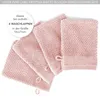 Pure Label 4-TLG Waschhandschuh Waschlappen Set mit Produktbild-Vorschau 3