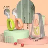 Baby-Übungslöffel und -gabel zum Selbstfüttern – BPA-frei – Produktbild-Vorschau 3