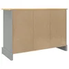 vidaXL Kredens Corona 112x43x78 cm lite drewno sosna Podgląd zdjęcia produktu 6