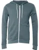 Canvas 3739 | Uni Zip-Up Poly-Baumwolle Fleece Hoodie - Produktbild-Vorschau 1