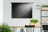 MuchoWow® Wandteppich Wandbehang Regentropfen mit schwarzem Produktbild-Vorschau 2