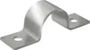 A single metal pipe clamp on a white background. Produktbild-Vorschau