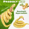 Plyšový had Hračka Obří Plyšák Měkká Realistická 300 cm Náhled obrázku produktu 2
