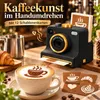 3D gedruckte Latte Art Kamera, manueller Kaffeepulver Produktbild-Vorschau 2