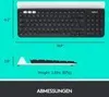 Logitech K780 Multi-Device - Tastatur - kabellos Produktbild-Vorschau 38