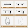S'AFIELINA Miroir de salle de bain, Interrupteur LED Voir les images du produit 11