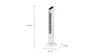 Unold 86850 Turmventilator Tower - Weiß, 30 W, 230 V, 70° Produktbild-Vorschau 7