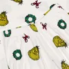 Grinch Weihnachtspyjama, PLÜSCH, zweiteiliger Damenpyjama, Produktbild-Vorschau 3