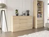 Komoda 160 cm zásuvky dveře skříňka FRAMIRE R-160-S4 sonoma Náhled obrázku produktu 2