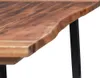 Tavolo da pranzo in legno massiccio di acacia 180 x 90 cm Anteprima dell’immagine prodotto 6