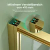 Mai & Mai Duschkabine Eckeinstieg 90x90 cm mit Schiebetür Produktbild-Vorschau 7