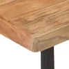 vidaXL Bistro stůl 60x60x76 cm Akátové masivní dřevo Náhled obrázku produktu 2