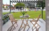 4er Set Balkonstuhl Mallorca, Teakholz massiv, Produktbild-Vorschau 2