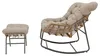 home24 Gartensessel mit Fußhocker - Stahl / Webstoff - Grau Produktbild-Vorschau 4