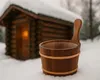 Sauna-Aufgusskübel aus Thermo-Espe  4 Liter Produktbild-Vorschau 4