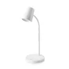 DELO Tischleuchte Weiß, 46 cm hoch, integrierte LED, Produktbild-Vorschau 3
