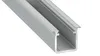 LED Aluminium Profil PD-G 1 Meter Aluprofil Leiste 17 x Produktbild-Vorschau 2