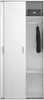 Cindy - Armoire 2 Portes, 78x175h cm Blanc, Porte-manteaux Voir les images du produit 7