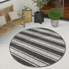 Tappeto da esterno Tessuto piatto effetto sisal con bordino Anteprima dell’immagine prodotto 1