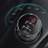 Baseus nabíječka do auta VCBXA CCBX-0G 4,8A 24W se dvěma Náhled obrázku produktu 2