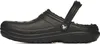 Crocs Uni Kinder Classic Lined Clog K Clog, Black/Black, Produktbild-Vorschau 4