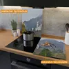 Wallario Herdabdeckplatte aus Glas, Größe 80 x 52 cm Produktbild-Vorschau 3