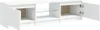 vidaXL Armoire TV avec lampes LED blanc 140x40x36 cm Voir les images du produit 16