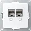 Netzwerk-Dose McPower Cup CAT6A UP vollgeschirmt Produktbild-Vorschau 1