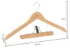Holzkleiderbügel mit Hosenbügel Five® - Braun Produktbild-Vorschau 4