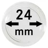 Lindner 2251024 Münzkapseln 24 mm-100er Pack Produktbild-Vorschau 1