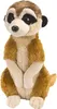 A stuffed meerkat toy is shown sitting upright against a white background. Produktbild-Vorschau