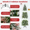 COSTWAY 190 cm umelý vianočný stromček so svetlami a Náhľad obrázku produktu 7