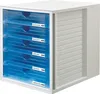 HAN Schubladenbox SYSTEMBOX, Polystyrol, Blau, Grau, A4, 5 Produktbild-Vorschau 3