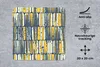 MuchoWow® Mauspad Mousepad Sechziger Jahre - Muster - Gelb Produktbild-Vorschau 2